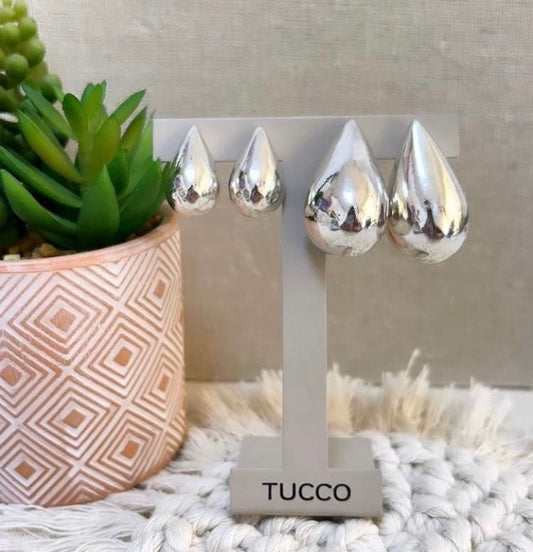 Tucco Silver Drop Earrings