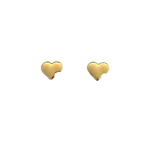 Maldita Rita Bite Heart Studs