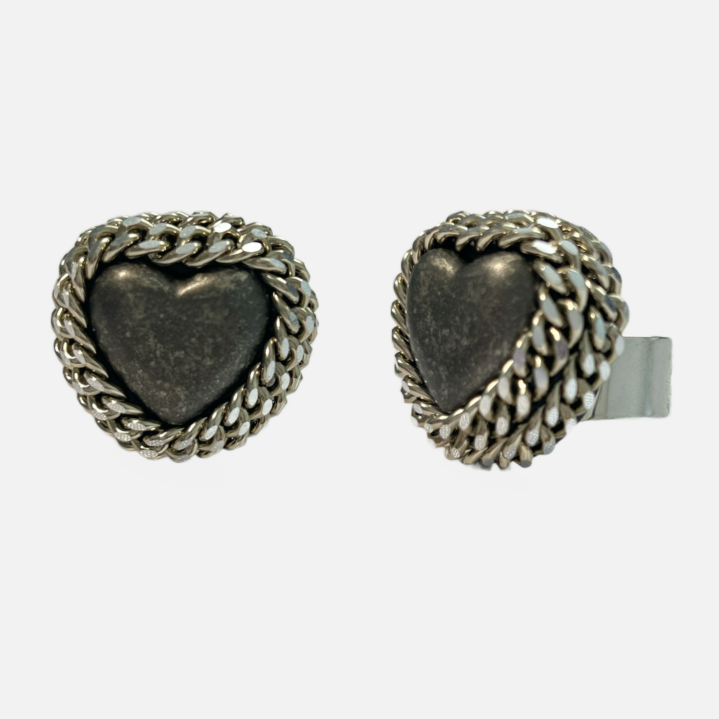 B.E. Grey Heart Ring