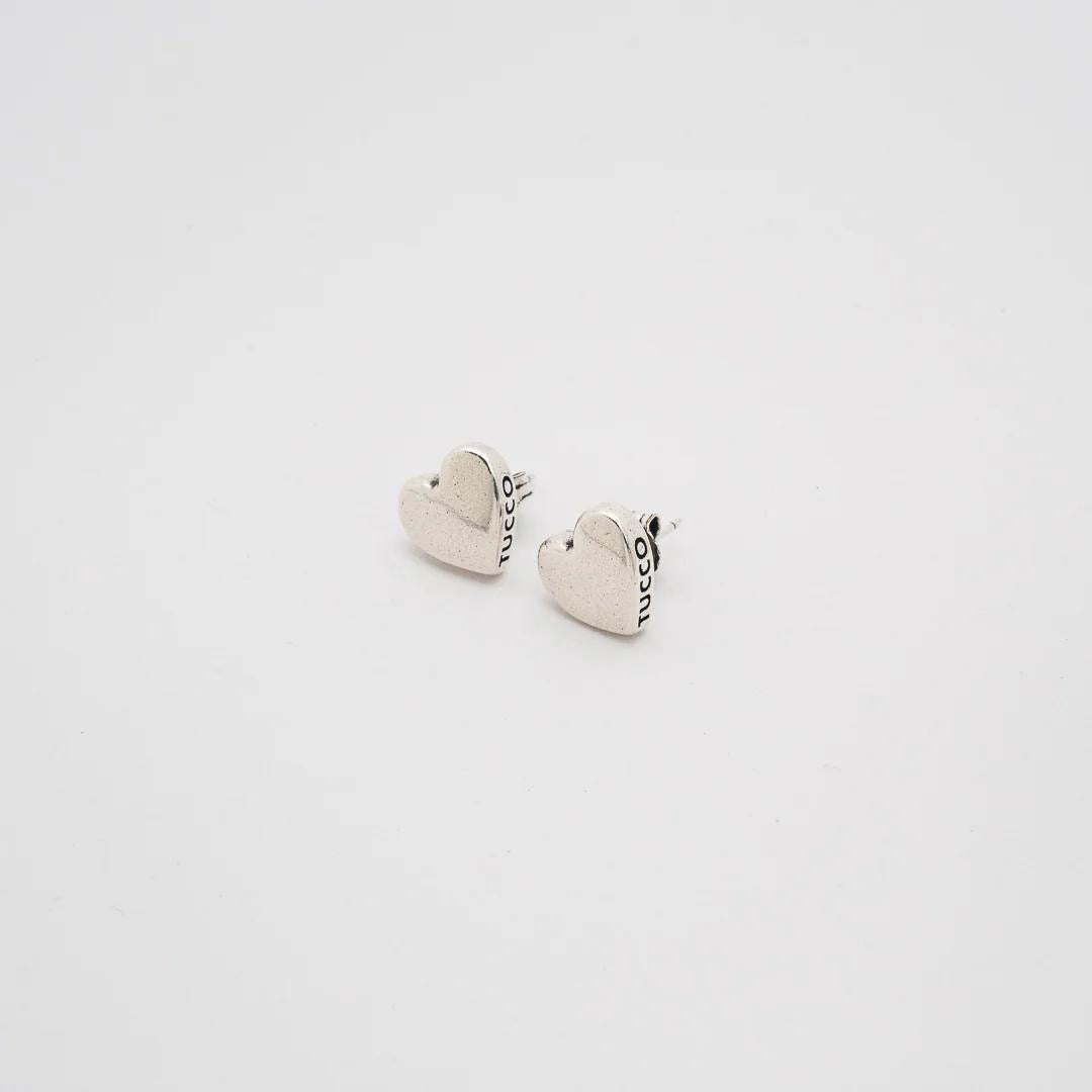 Tucco Heart Studs