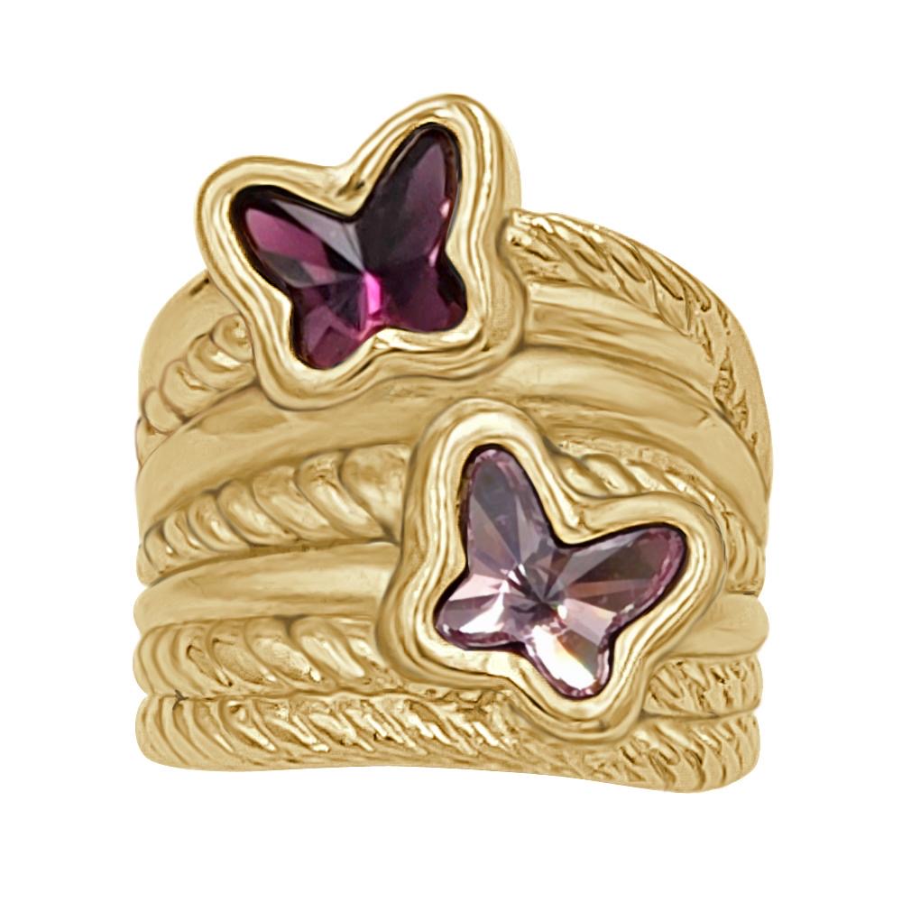 Let’s Fly Rose & Pink Gold Ring