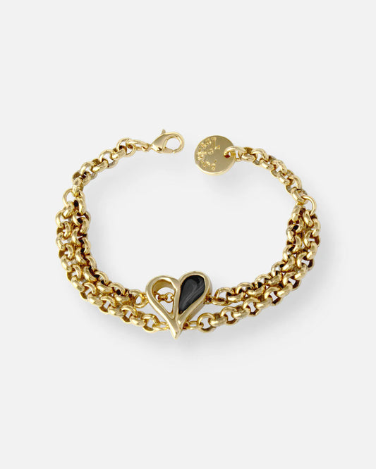 Pasión by Tralará Small Heart Bracelet