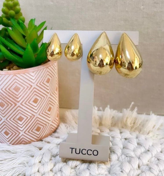 Tucco Golden Drop Earrings