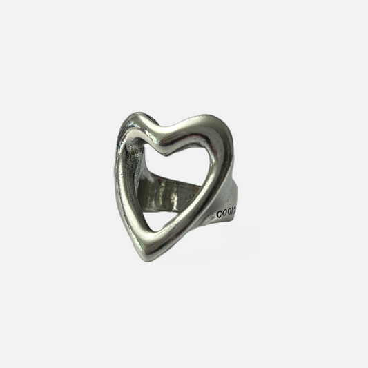 Coolskin Silver Heart Ring